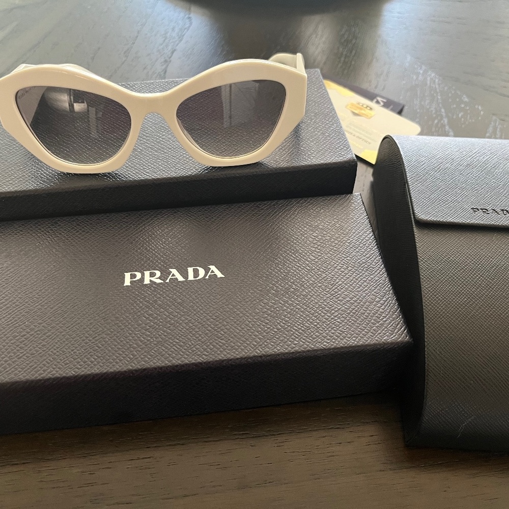 Prada Eyewear Symbole geometric-frame sunglasses